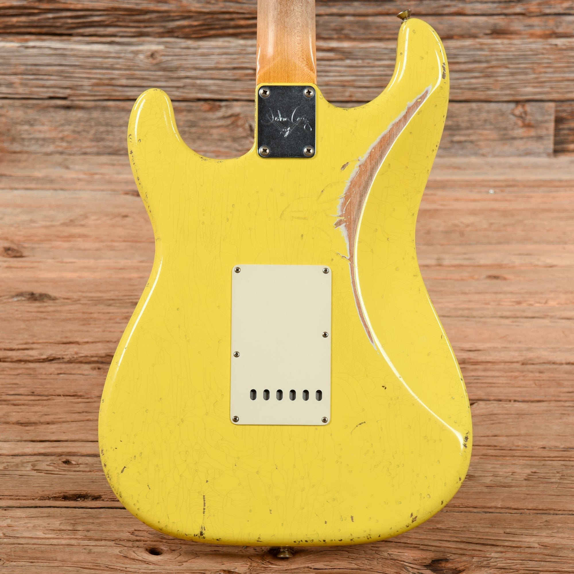 Fender Custom Shop John Cruz Masterbuilt '62 Stratocaster Heavy Relic Graffiti Yellow 2019 Electric Guitars / Solid Body