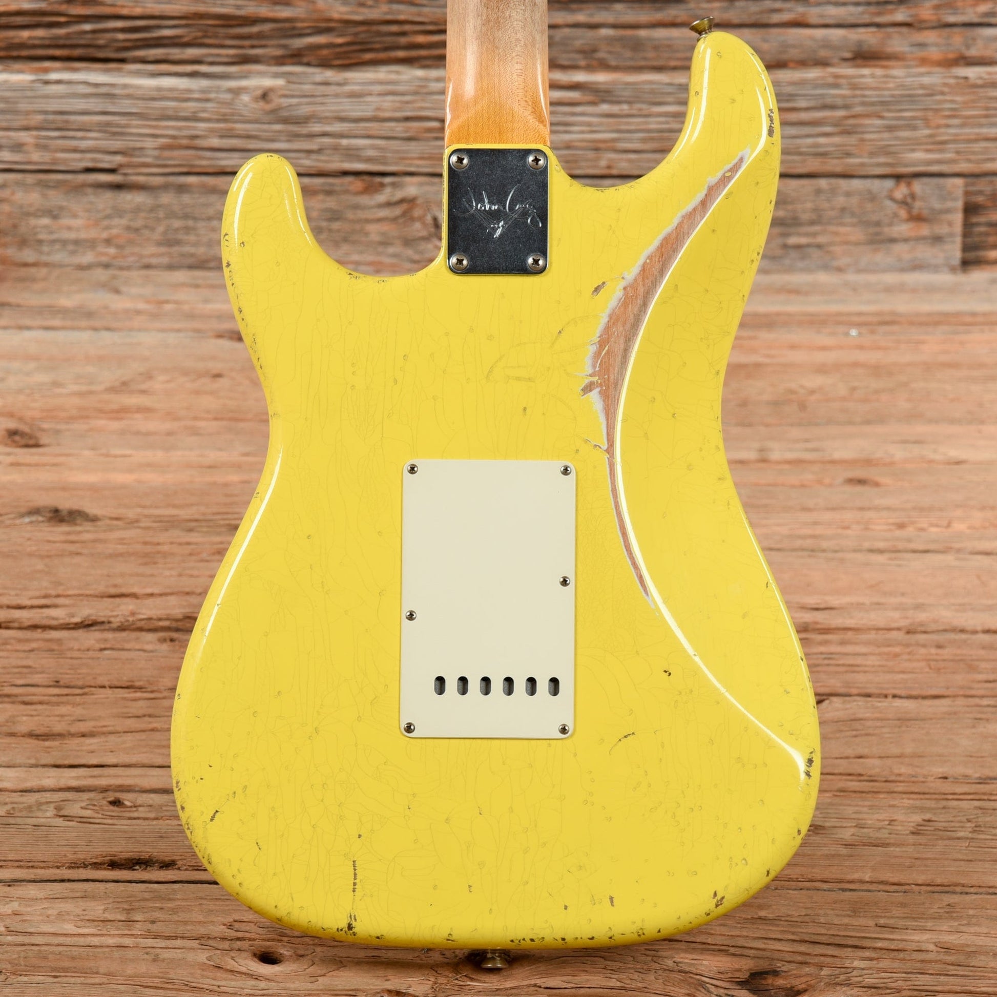 Fender Custom Shop John Cruz Masterbuilt '62 Stratocaster Heavy Relic Graffiti Yellow 2019 Electric Guitars / Solid Body