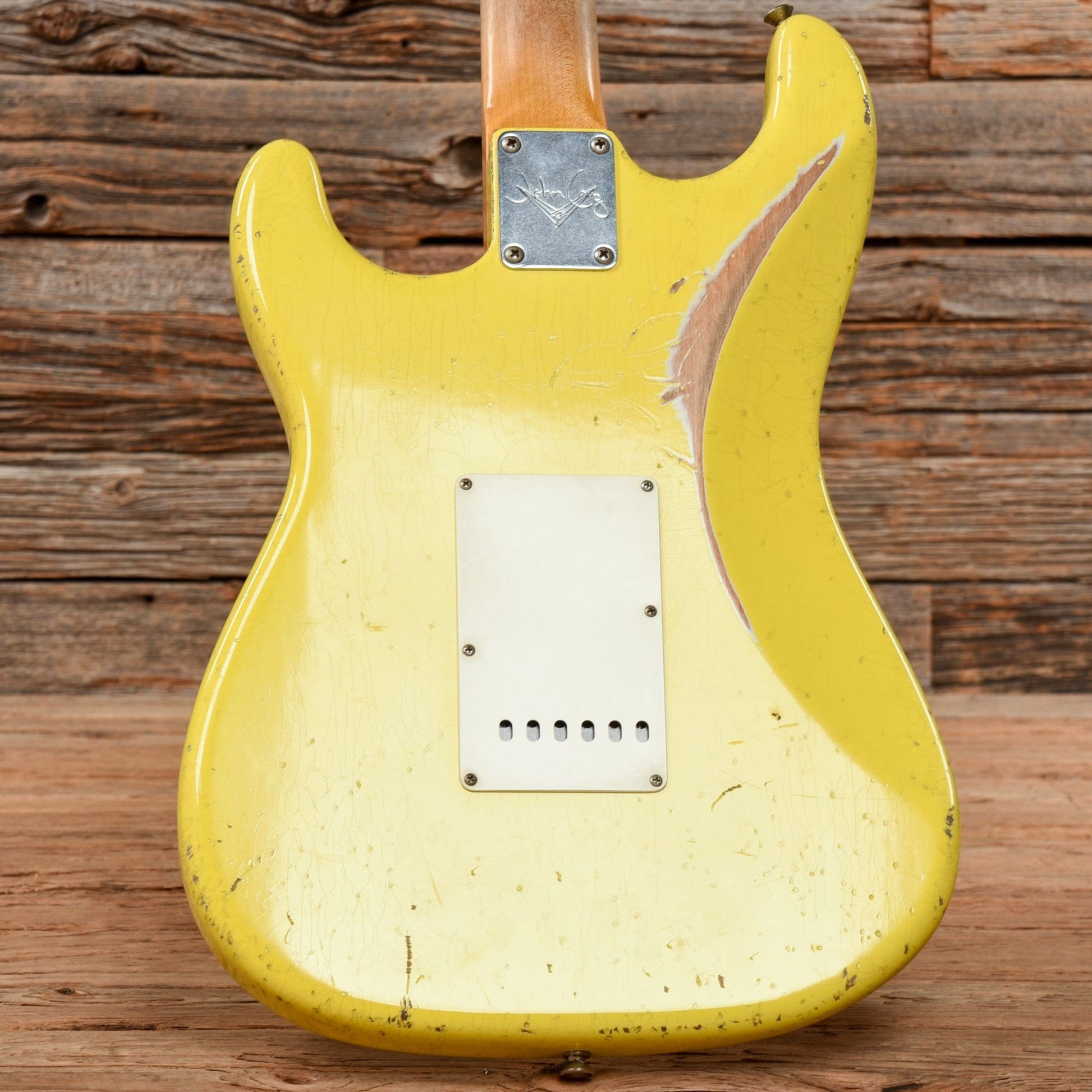 Fender Custom Shop John Cruz Masterbuilt '62 Stratocaster Heavy Relic Graffiti Yellow 2019 Electric Guitars / Solid Body