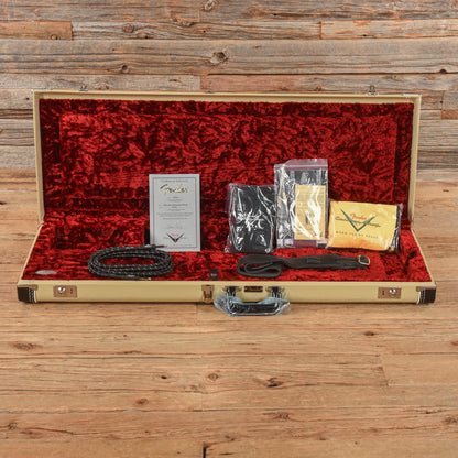 Fender Custom Shop John Cruz MVP '60 Stratocaster Relic Aged Black 2015 Electric Guitars / Solid Body