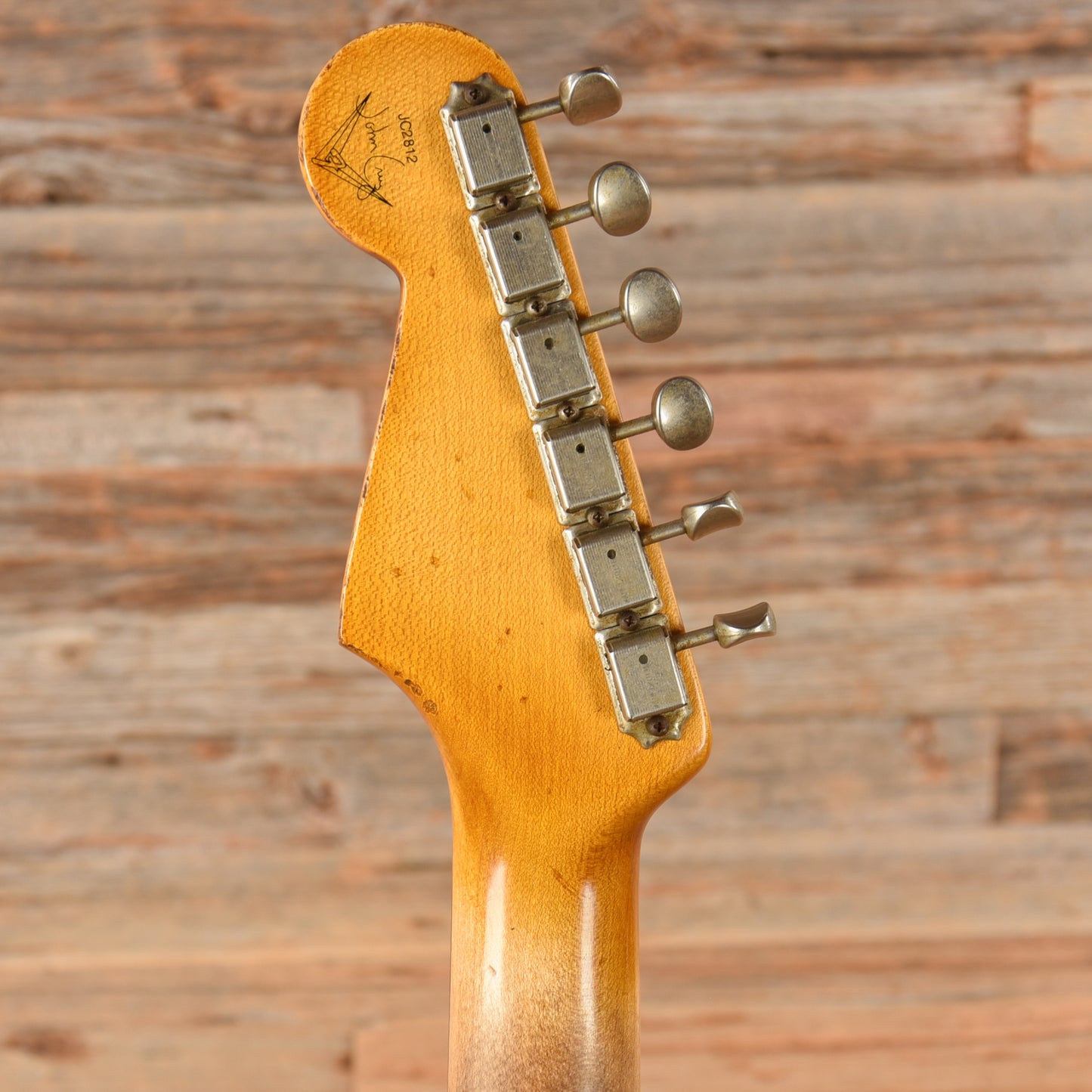 Fender Custom Shop John Cruz MVP '60 Stratocaster Relic Aged Black 2015 Electric Guitars / Solid Body