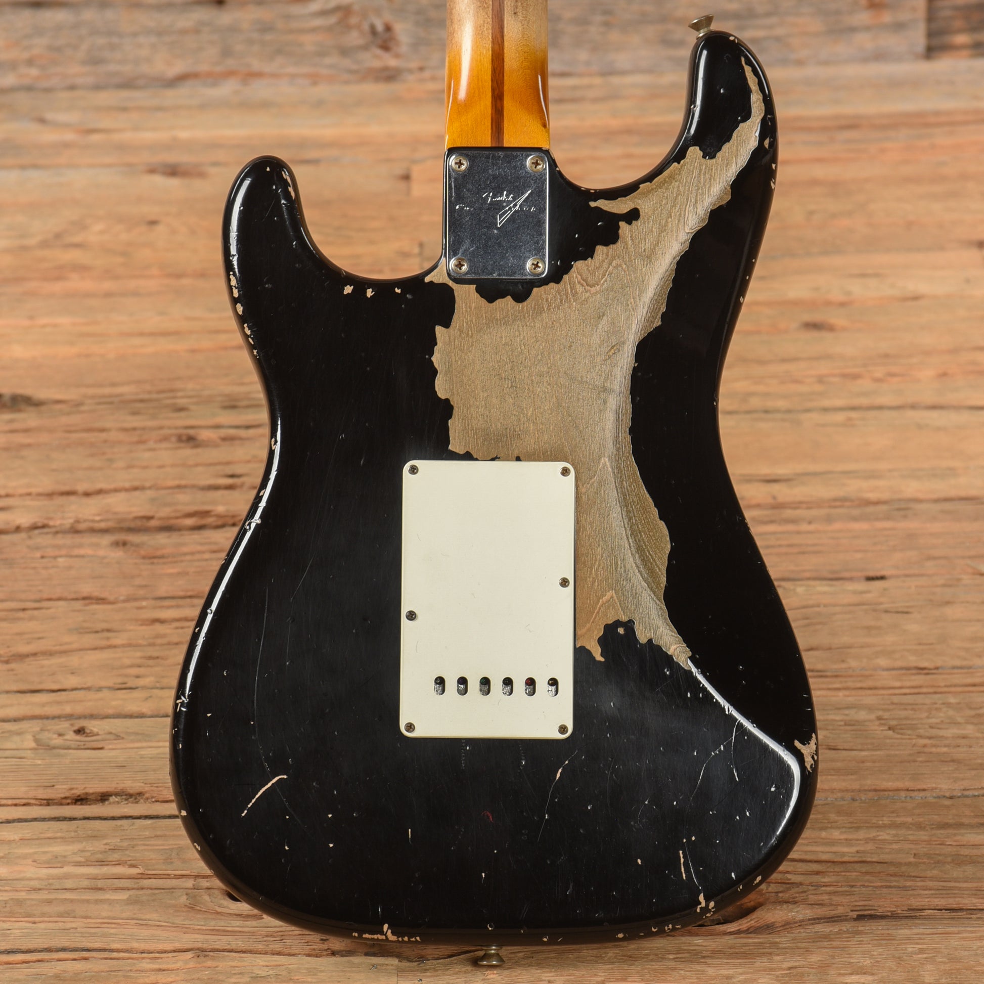 Fender Custom Shop John Cruz MVP '60 Stratocaster Relic Aged Black 2015 Electric Guitars / Solid Body