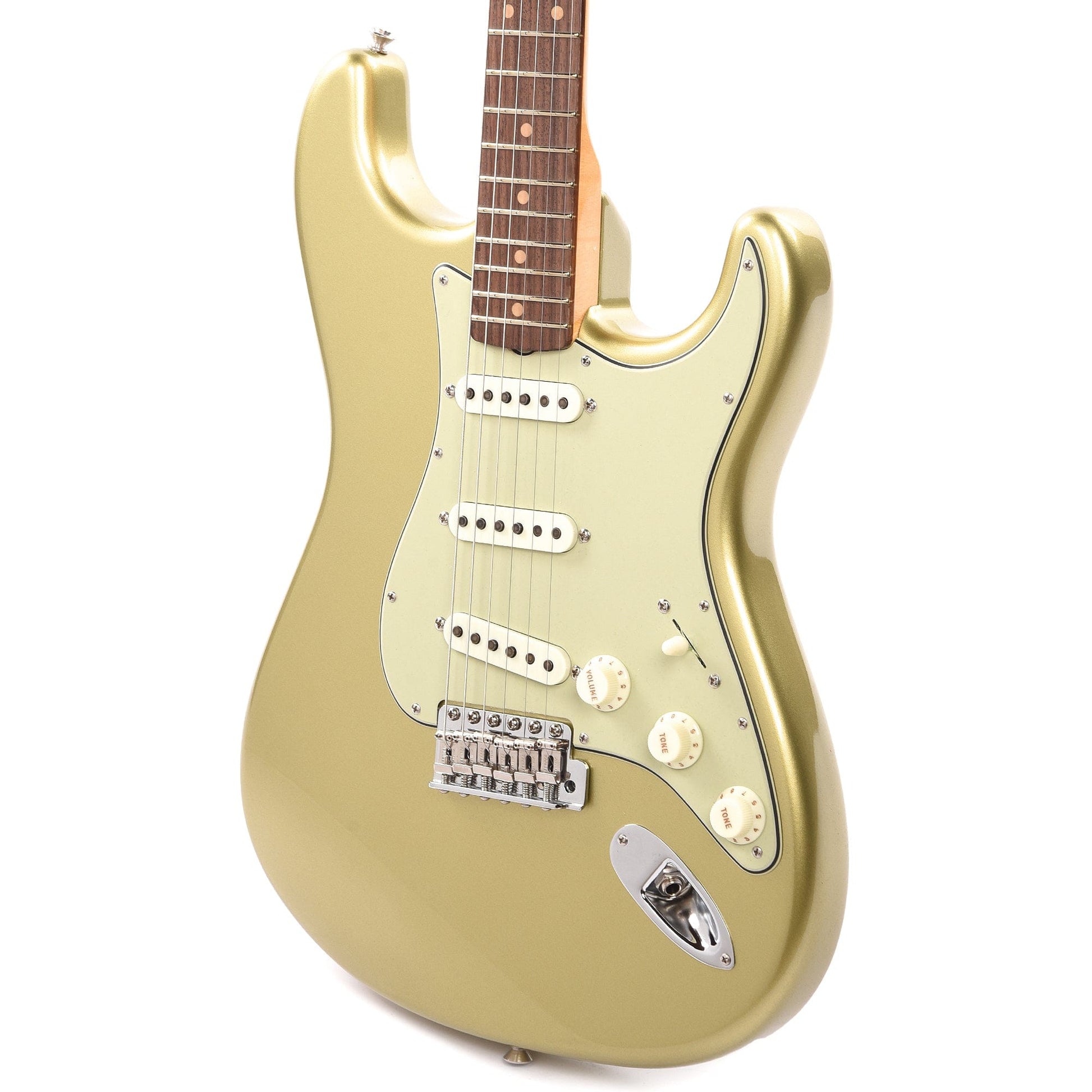 Fender Custom Shop Johnny A. Signature Stratocaster Lydian Gold Metallic Electric Guitars / Solid Body