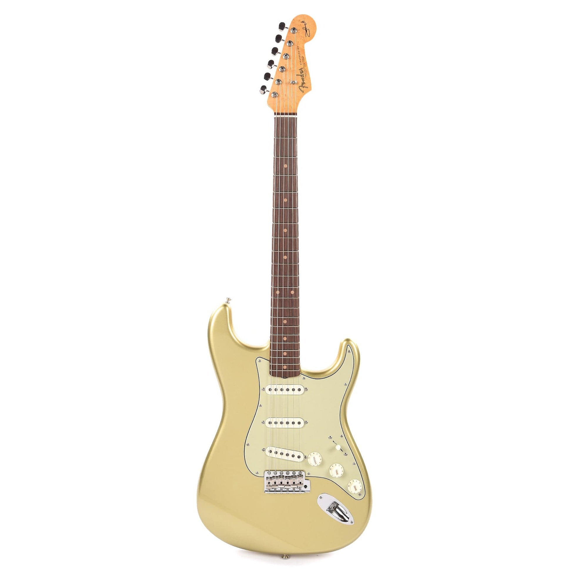 Fender Custom Shop Johnny A. Signature Stratocaster Lydian Gold Metallic Electric Guitars / Solid Body