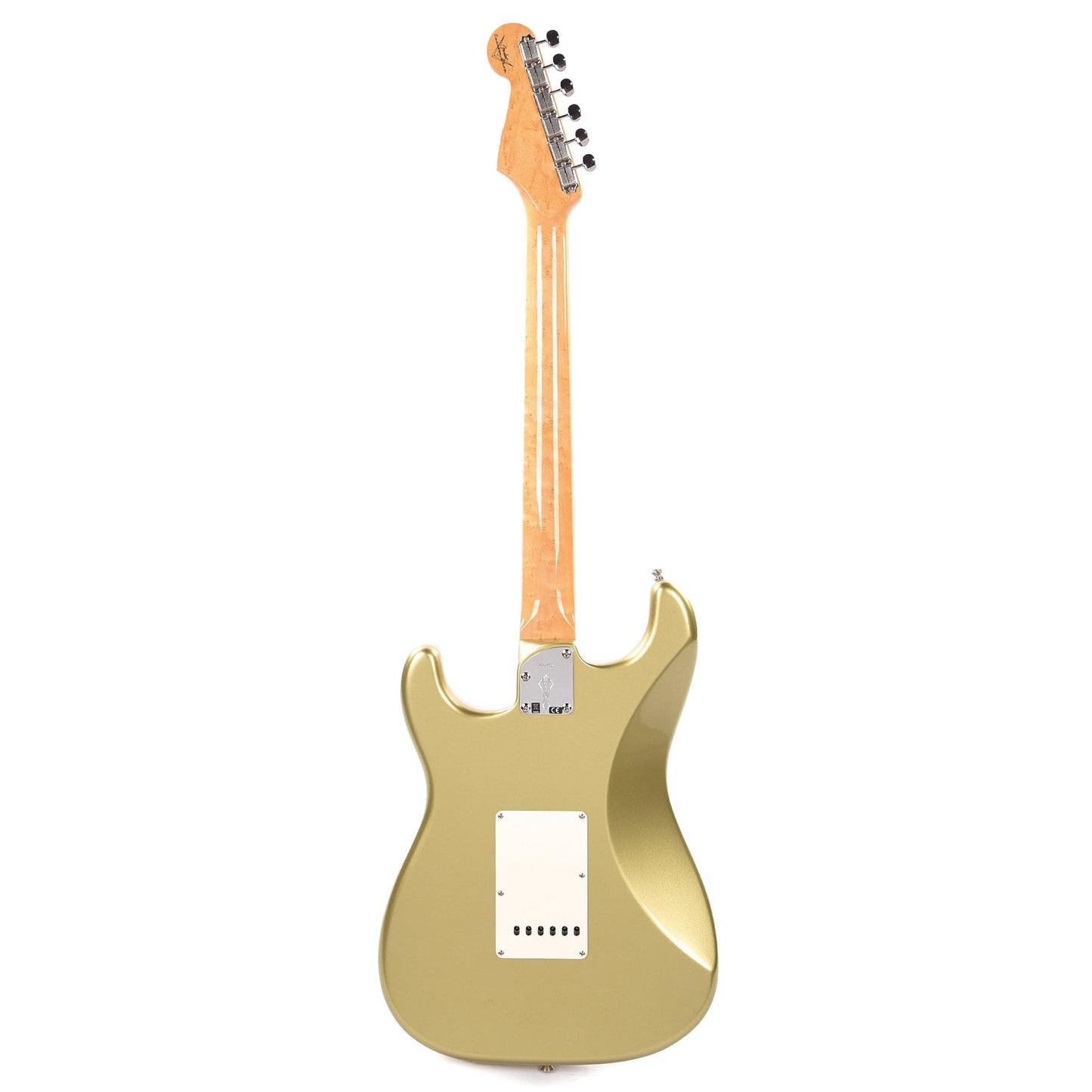 Fender Custom Shop Johnny A. Signature Stratocaster Lydian Gold Metallic Electric Guitars / Solid Body