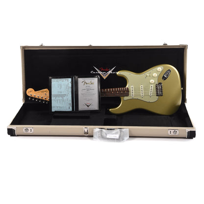 Fender Custom Shop Johnny A. Signature Stratocaster Lydian Gold Metallic Electric Guitars / Solid Body
