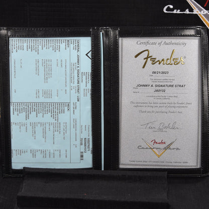 Fender Custom Shop Johnny A. Signature Stratocaster Lydian Gold Metallic Electric Guitars / Solid Body