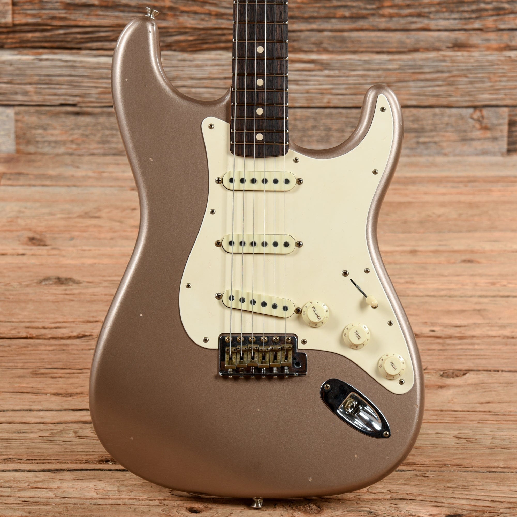 Fender Custom Shop Kyle McMillin Masterbuilt 59 Trans Stratocaster Journeyman Relic Shoreline Gold 2022 Electric Guitars / Solid Body
