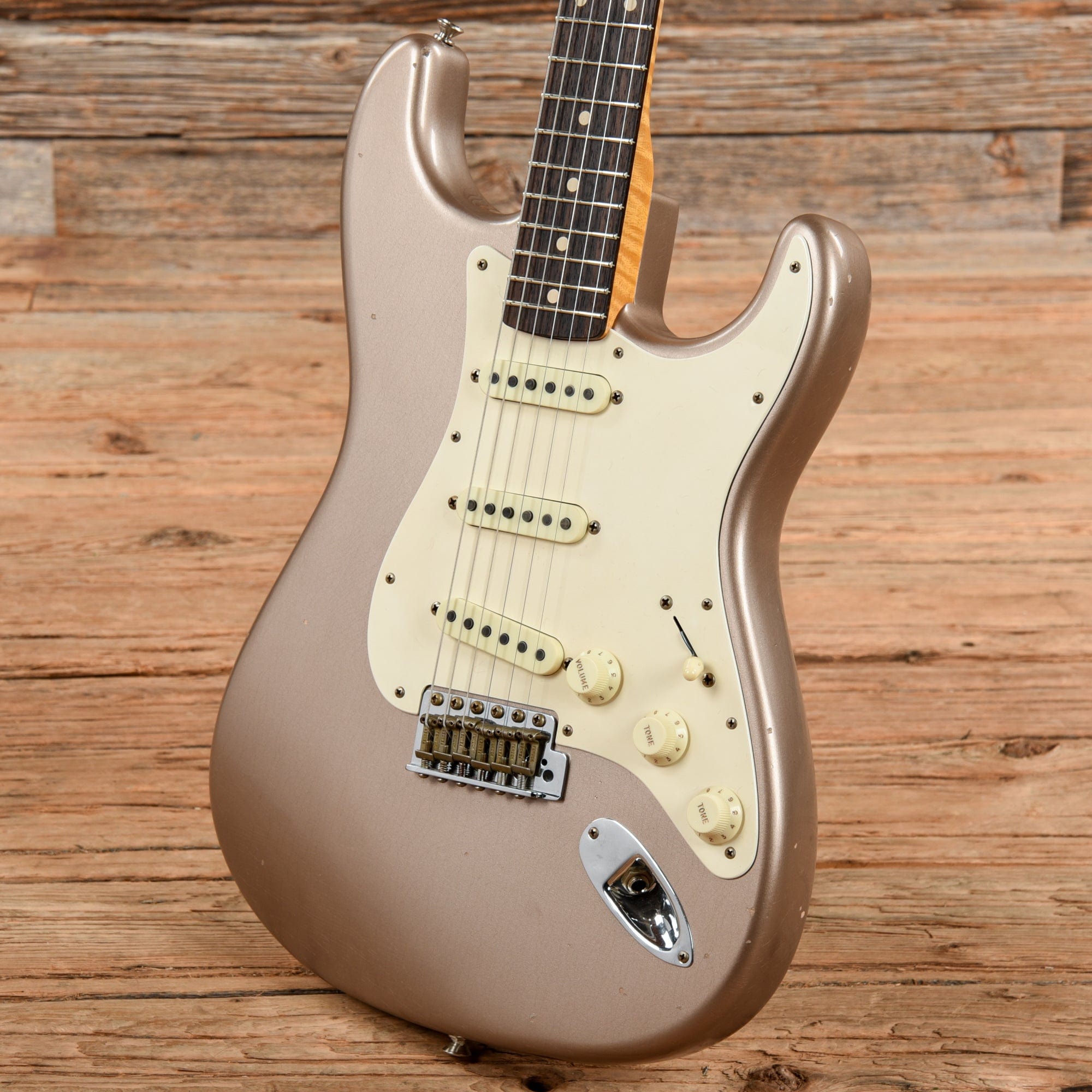 Fender Custom Shop Kyle McMillin Masterbuilt 59 Trans Stratocaster Journeyman Relic Shoreline Gold 2022 Electric Guitars / Solid Body