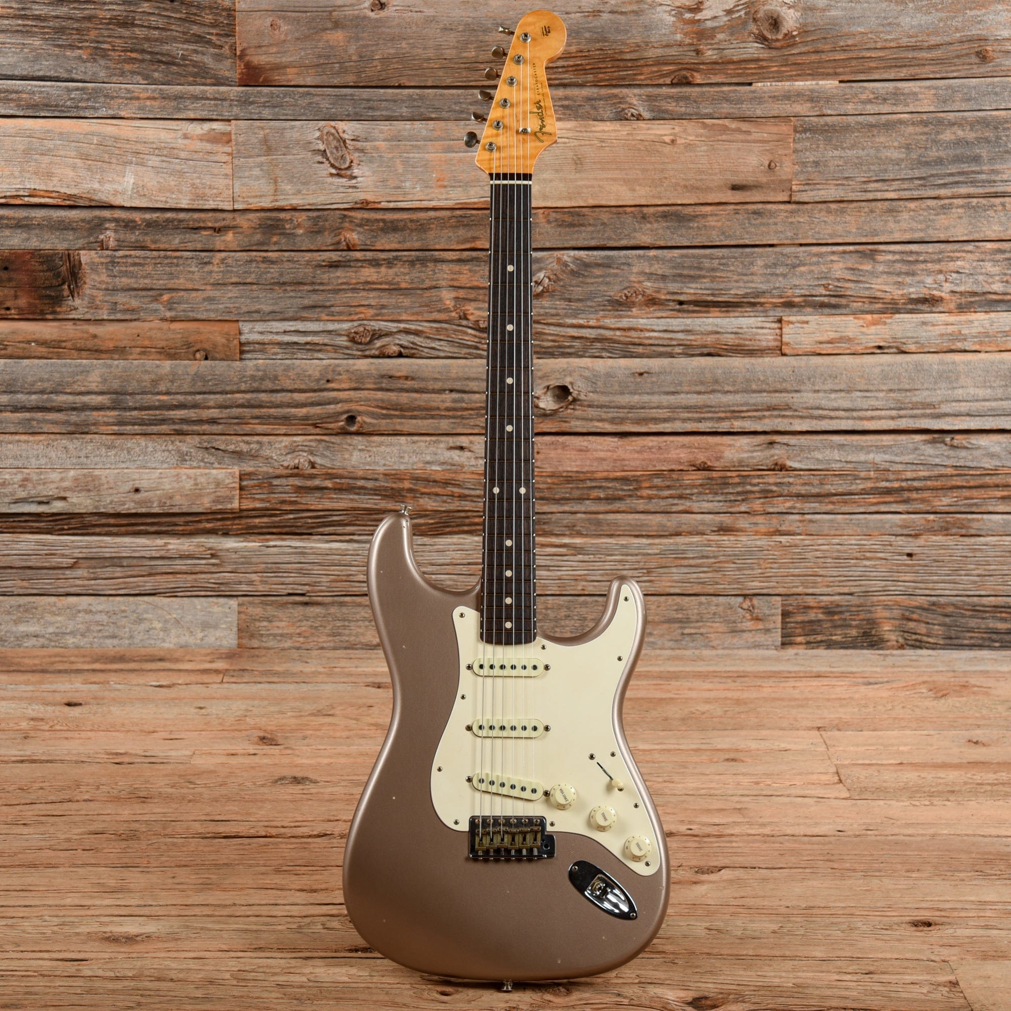 Fender Custom Shop Kyle McMillin Masterbuilt 59 Trans Stratocaster Journeyman Relic Shoreline Gold 2022 Electric Guitars / Solid Body