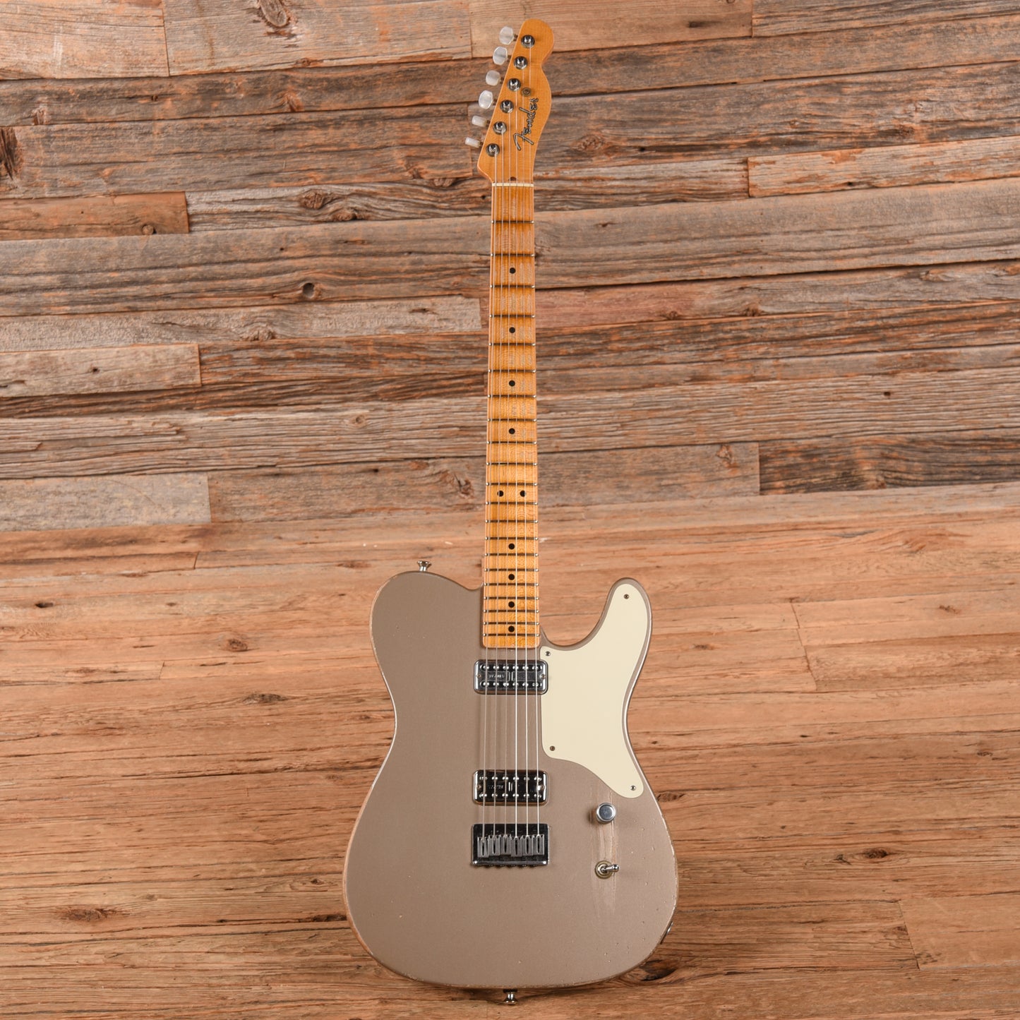 Fender Custom Shop La Cabronita Relic Shoreline Gold 2011 Electric Guitars / Solid Body