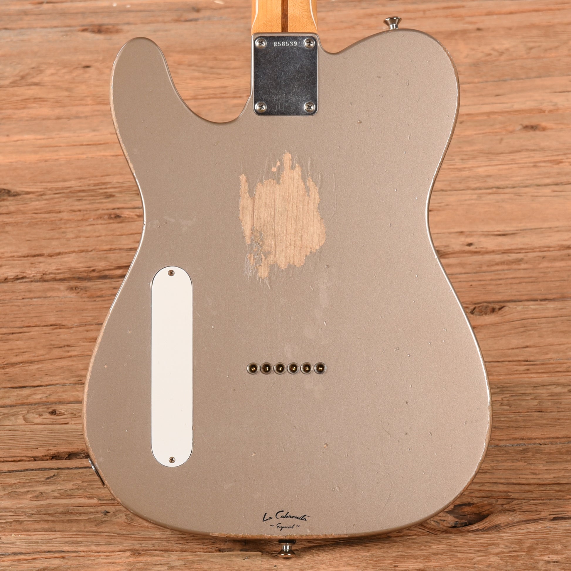 Fender Custom Shop La Cabronita Relic Shoreline Gold 2011 Electric Guitars / Solid Body