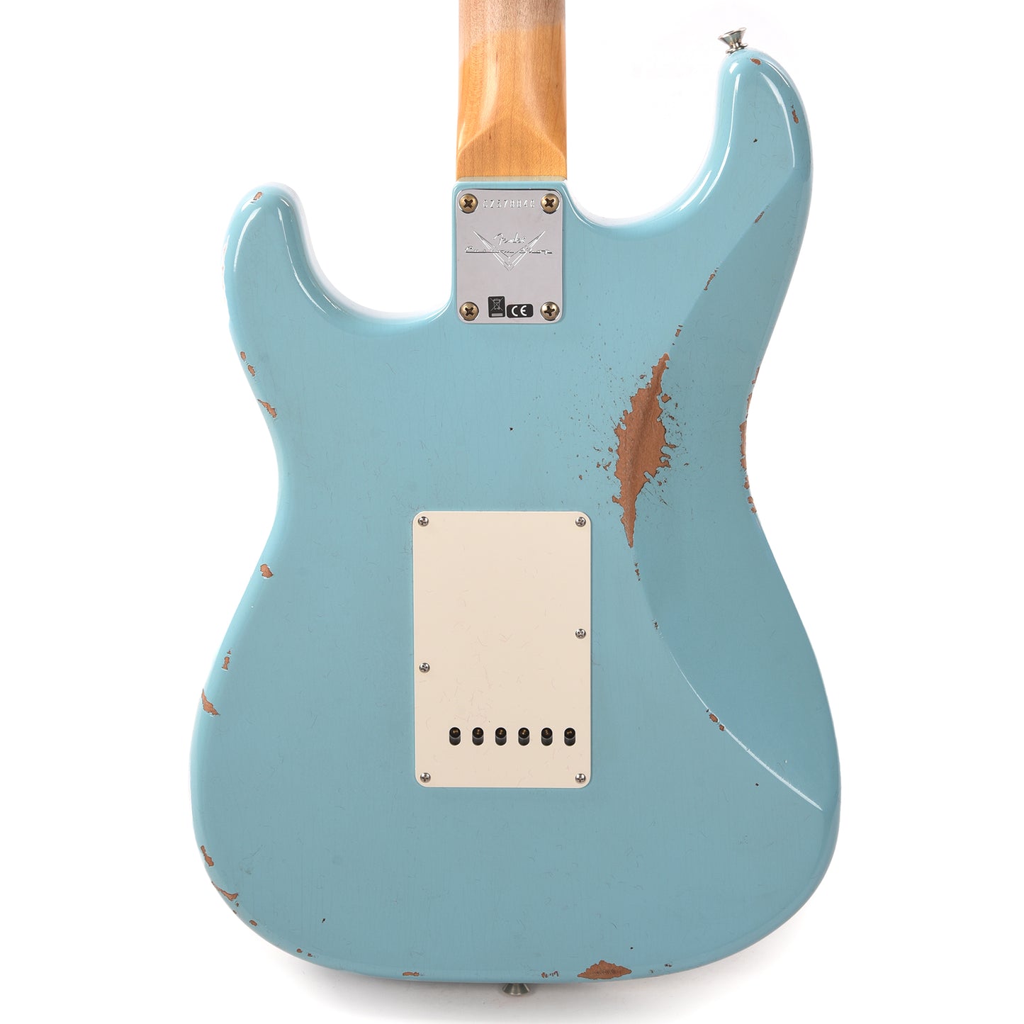 Fender Custom Shop Late '62 Stratocaster Relic w/Closet Classic Faded Aged Daphne Blue Electric Guitars / Solid Body