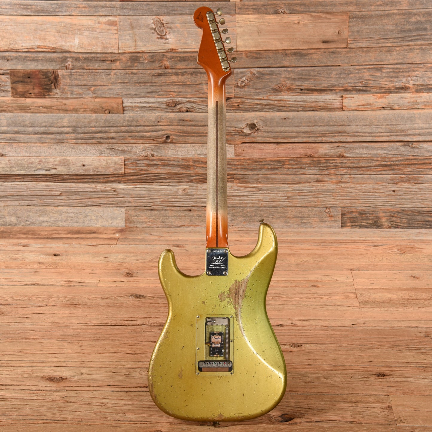 Fender Custom Shop Levi Perry Masterbuilt  '54 Stratocaster Relic w/Fuzz Circuit Oxidized Aztec Gold 2024 Electric Guitars / Solid Body