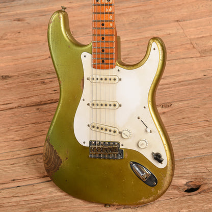 Fender Custom Shop Levi Perry Masterbuilt  '54 Stratocaster Relic w/Fuzz Circuit Oxidized Aztec Gold 2024 Electric Guitars / Solid Body