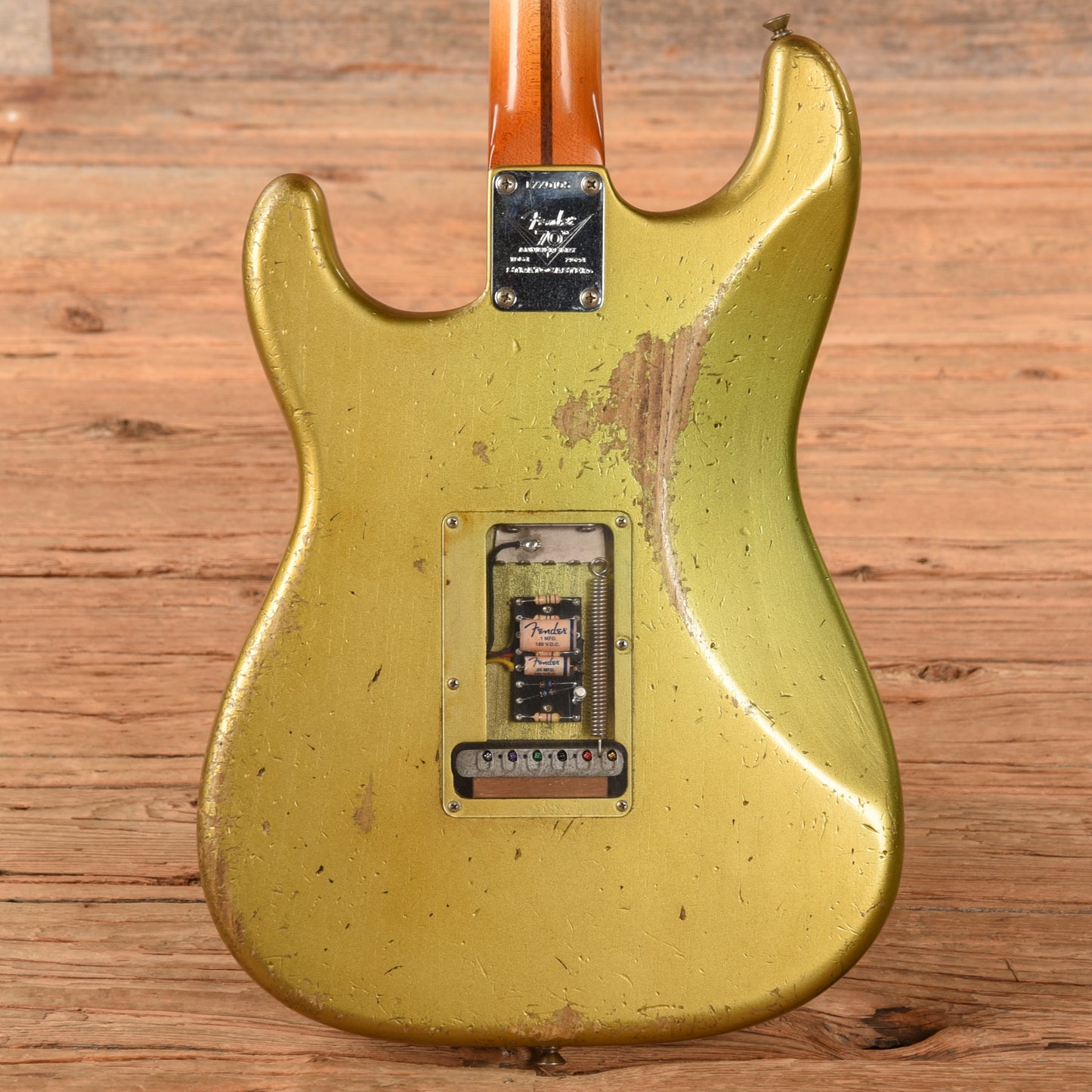 Fender Custom Shop Levi Perry Masterbuilt  '54 Stratocaster Relic w/Fuzz Circuit Oxidized Aztec Gold 2024 Electric Guitars / Solid Body
