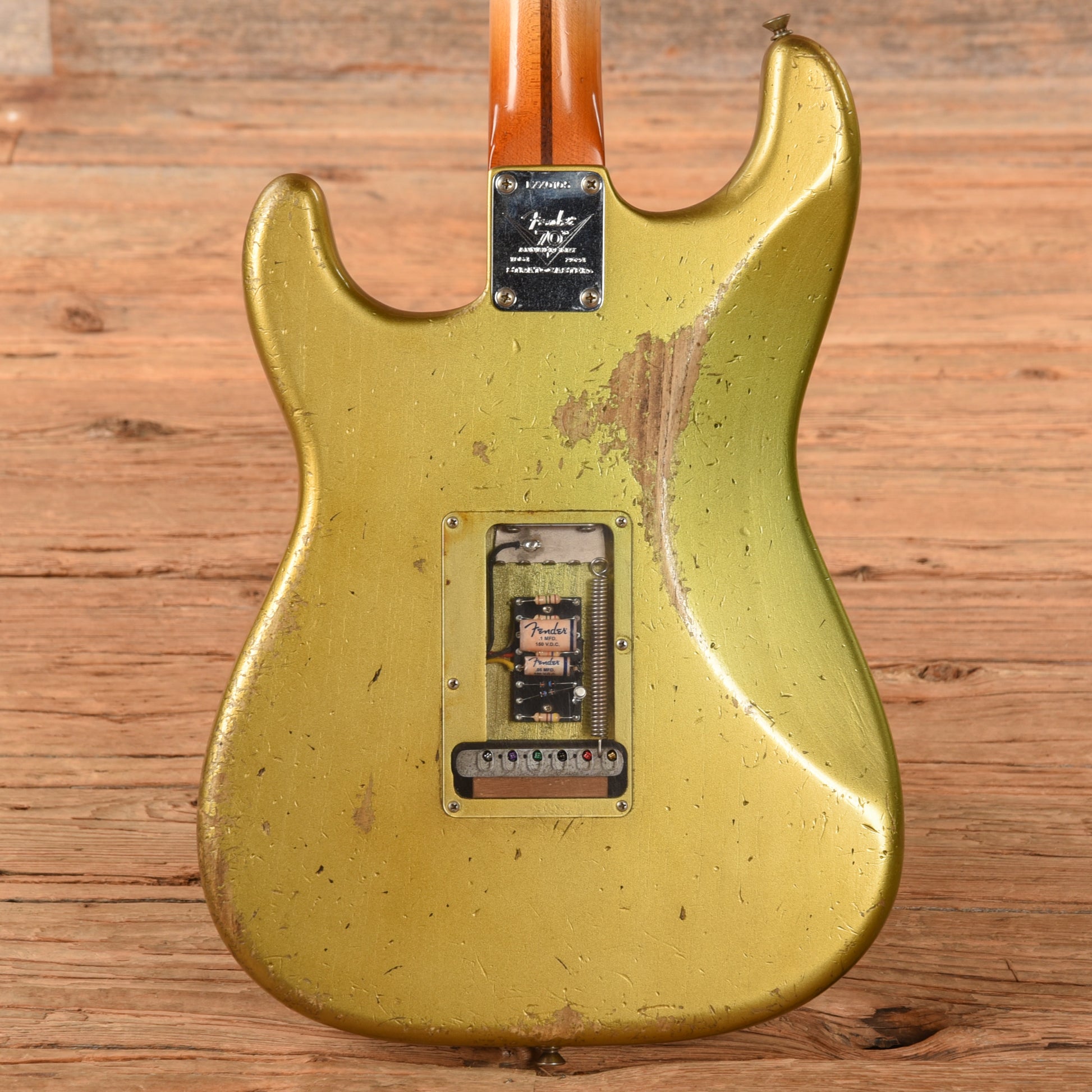 Fender Custom Shop Levi Perry Masterbuilt  '54 Stratocaster Relic w/Fuzz Circuit Oxidized Aztec Gold 2024 Electric Guitars / Solid Body