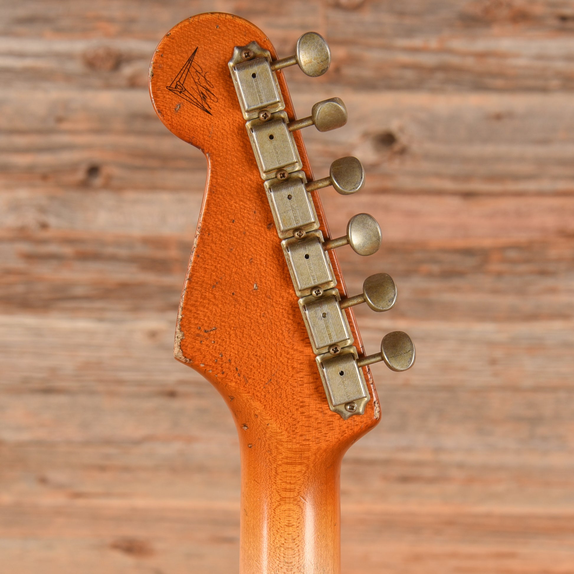 Fender Custom Shop Levi Perry Masterbuilt  '54 Stratocaster Relic w/Fuzz Circuit Oxidized Aztec Gold 2024 Electric Guitars / Solid Body