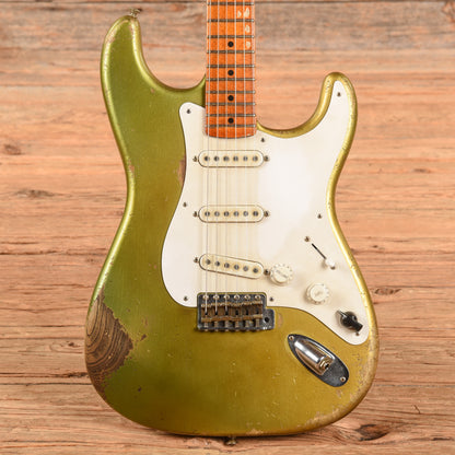 Fender Custom Shop Levi Perry Masterbuilt  '54 Stratocaster Relic w/Fuzz Circuit Oxidized Aztec Gold 2024 Electric Guitars / Solid Body
