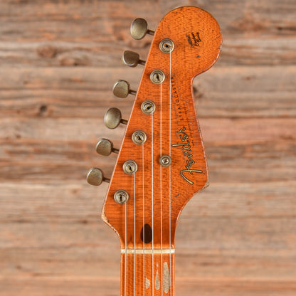 Fender Custom Shop Levi Perry Masterbuilt  '54 Stratocaster Relic w/Fuzz Circuit Oxidized Aztec Gold 2024 Electric Guitars / Solid Body