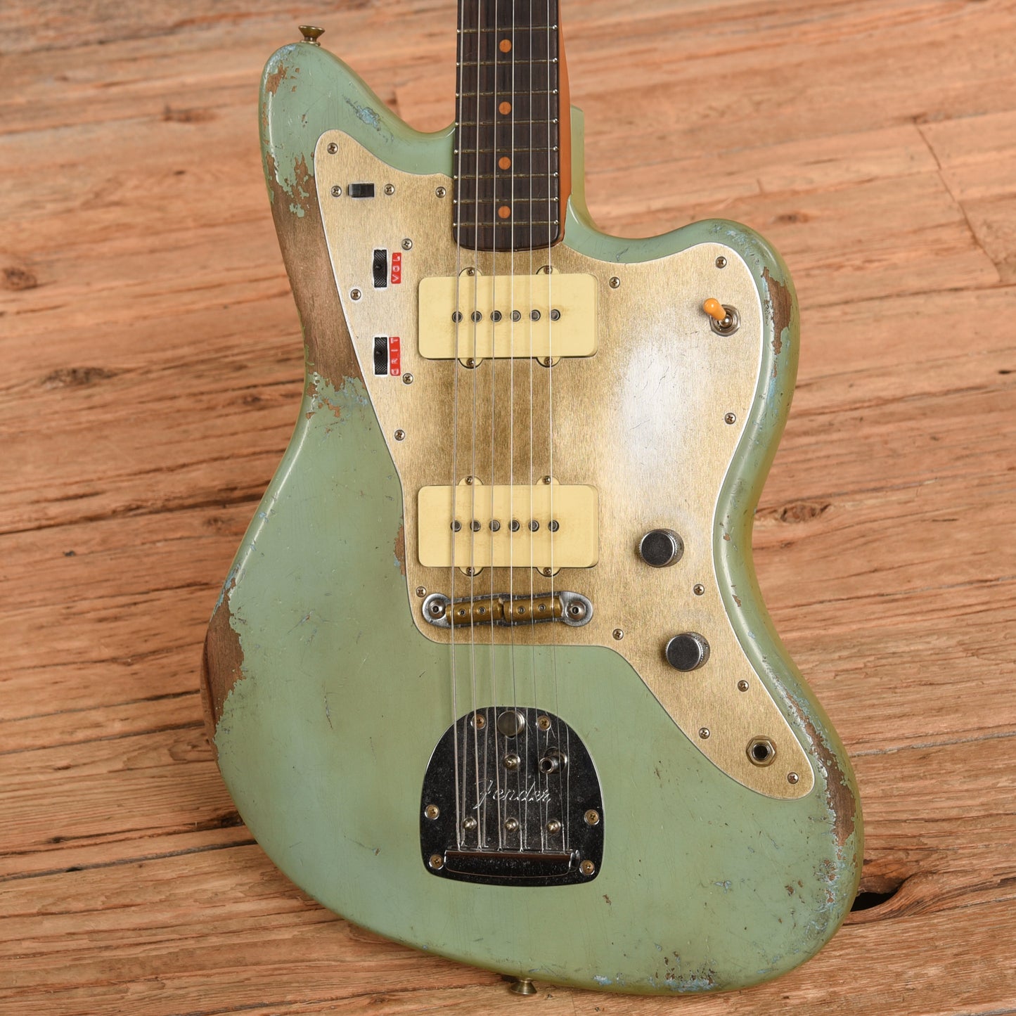 Fender Custom Shop Levi Perry Masterbuilt Jazzmaster Heavy Relic Aged Daphne Blue 2024 Electric Guitars / Solid Body