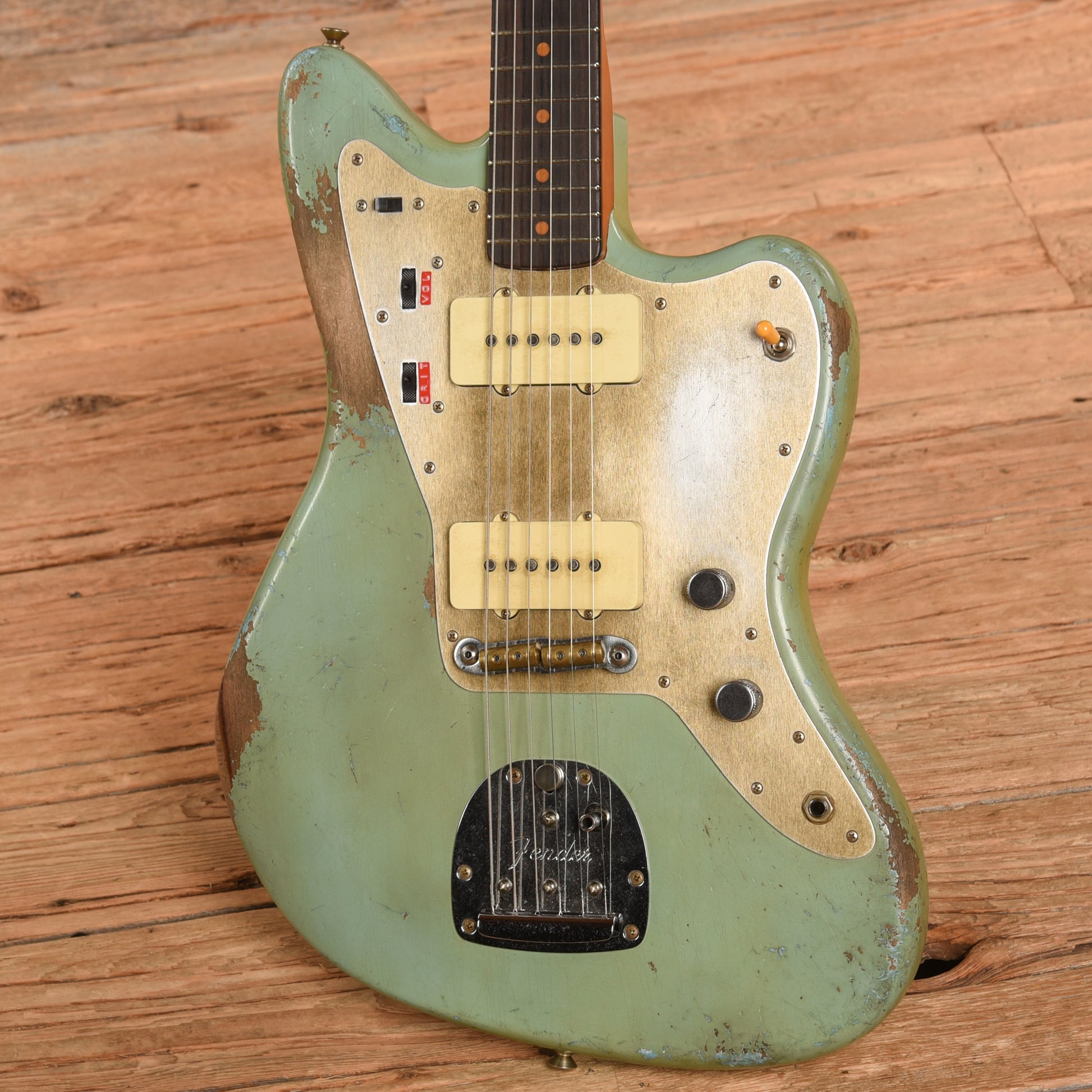 Fender Custom Shop Levi Perry Masterbuilt Jazzmaster Heavy Relic Aged Daphne Blue 2024 Electric Guitars / Solid Body