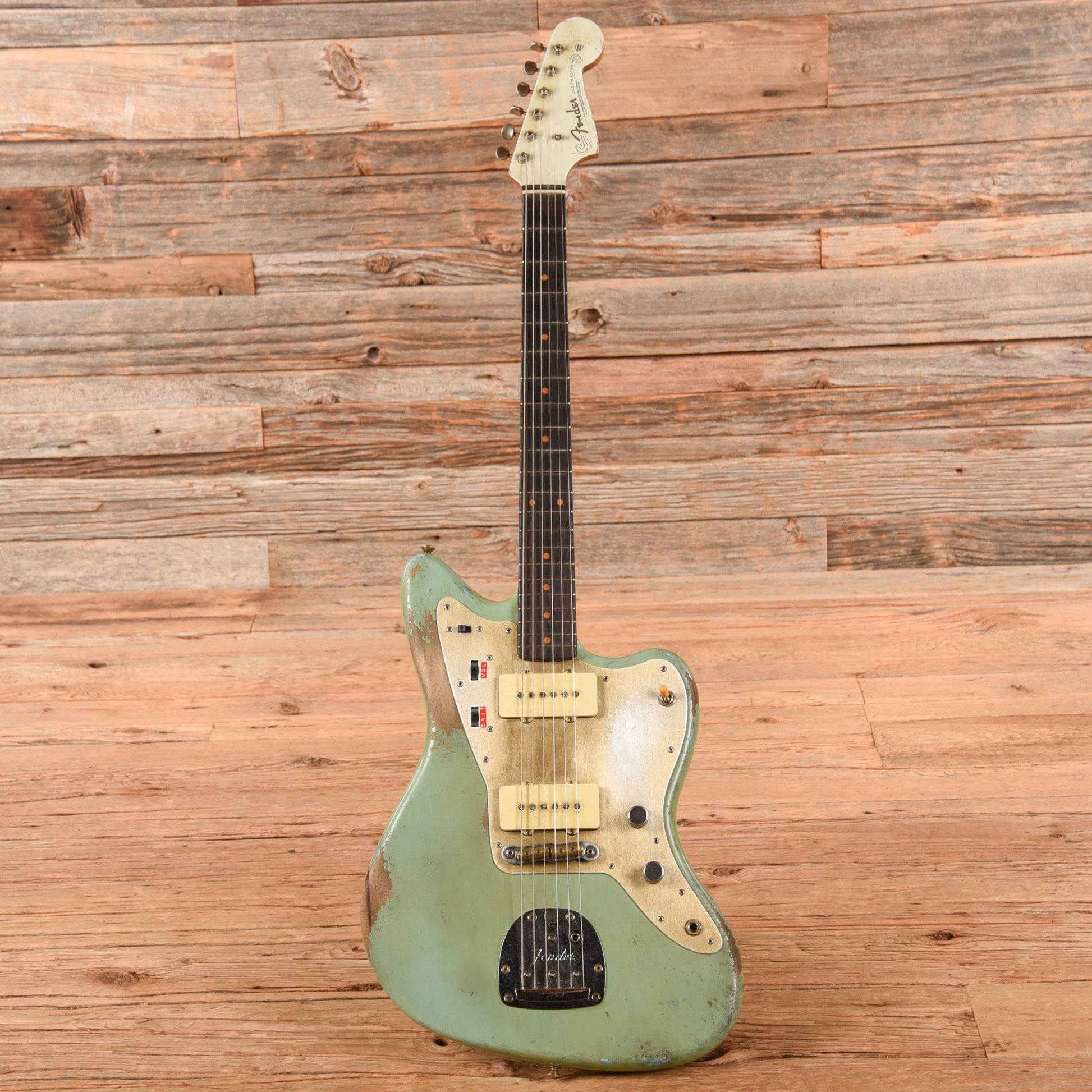 Fender Custom Shop Levi Perry Masterbuilt Jazzmaster Heavy Relic Aged Daphne Blue 2024 Electric Guitars / Solid Body