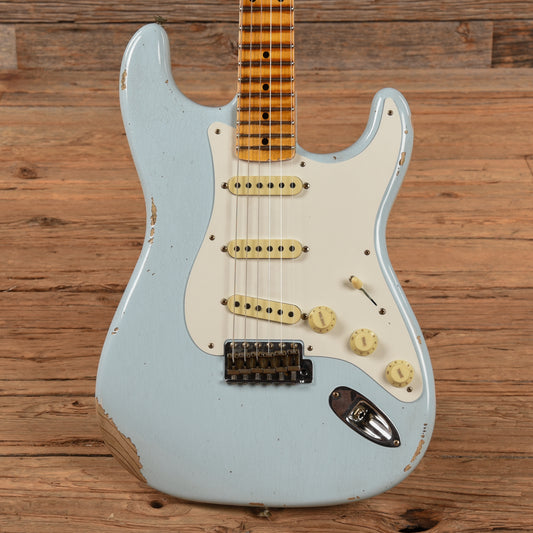 Fender Custom Shop Limited '56 Stratocaster Relic Sonic Blue 2024 Electric Guitars / Solid Body