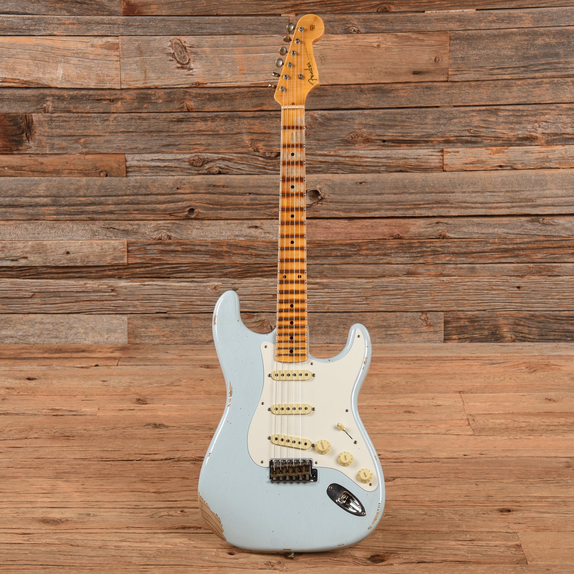 Fender Custom Shop Limited '56 Stratocaster Relic Sonic Blue 2024 Electric Guitars / Solid Body