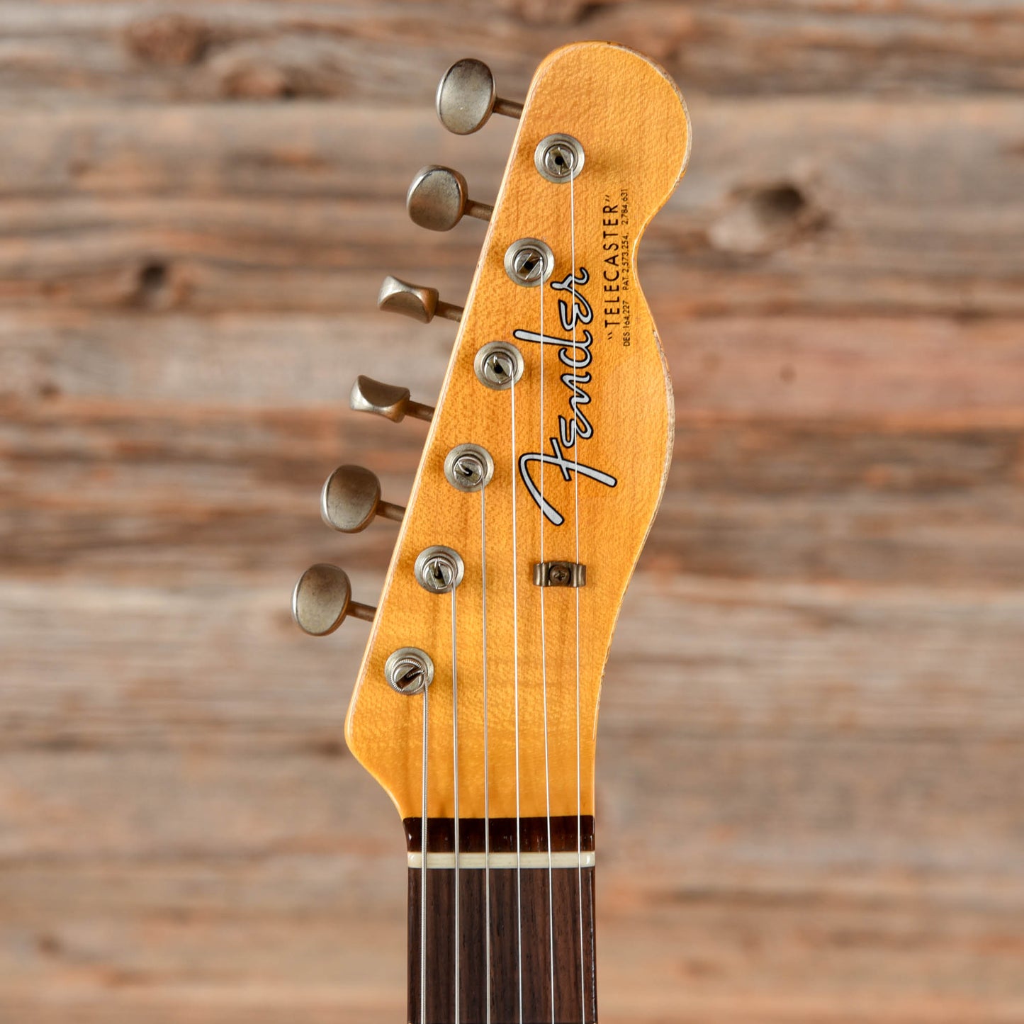 Fender Custom Shop Limited 60s HS Telecaster Relic Aged Candy Apple Red Over Pink Paisley 2023 Electric Guitars / Solid Body
