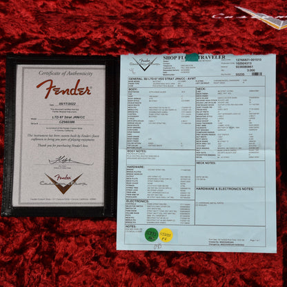 Fender Custom Shop Limited '67 Stratocaster HSS Journeyman Relic Aged Vintage White 2022 Electric Guitars / Solid Body