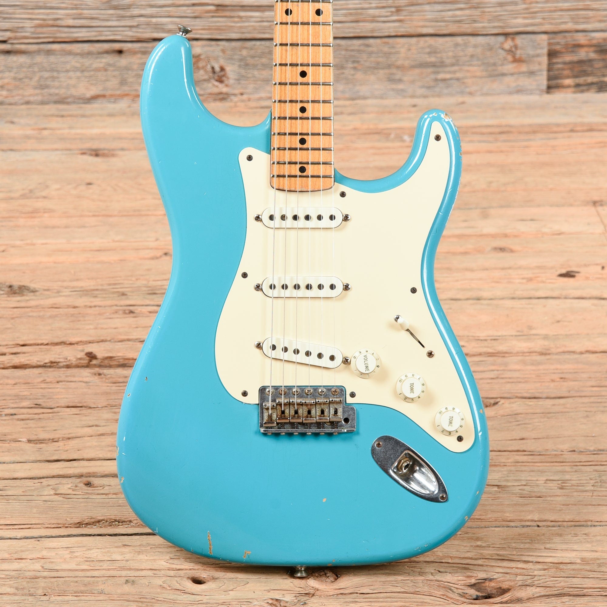 Fender Custom Shop Limited Edition 1956 Stratocaster Relic Taos Turquoise 2005 Electric Guitars / Solid Body