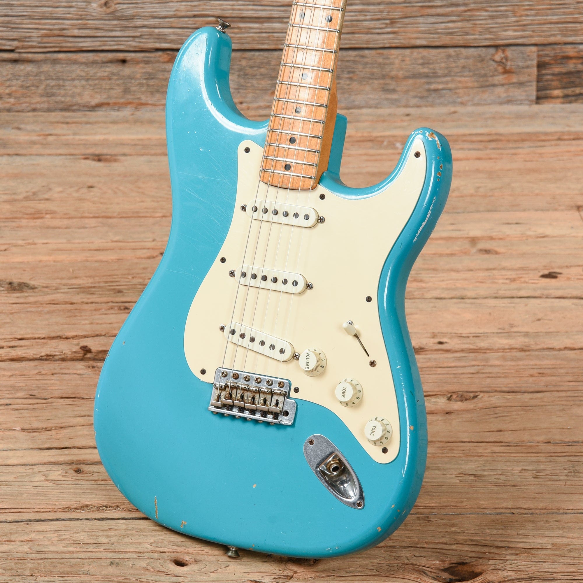 Fender Custom Shop Limited Edition 1956 Stratocaster Relic Taos Turquoise 2005 Electric Guitars / Solid Body