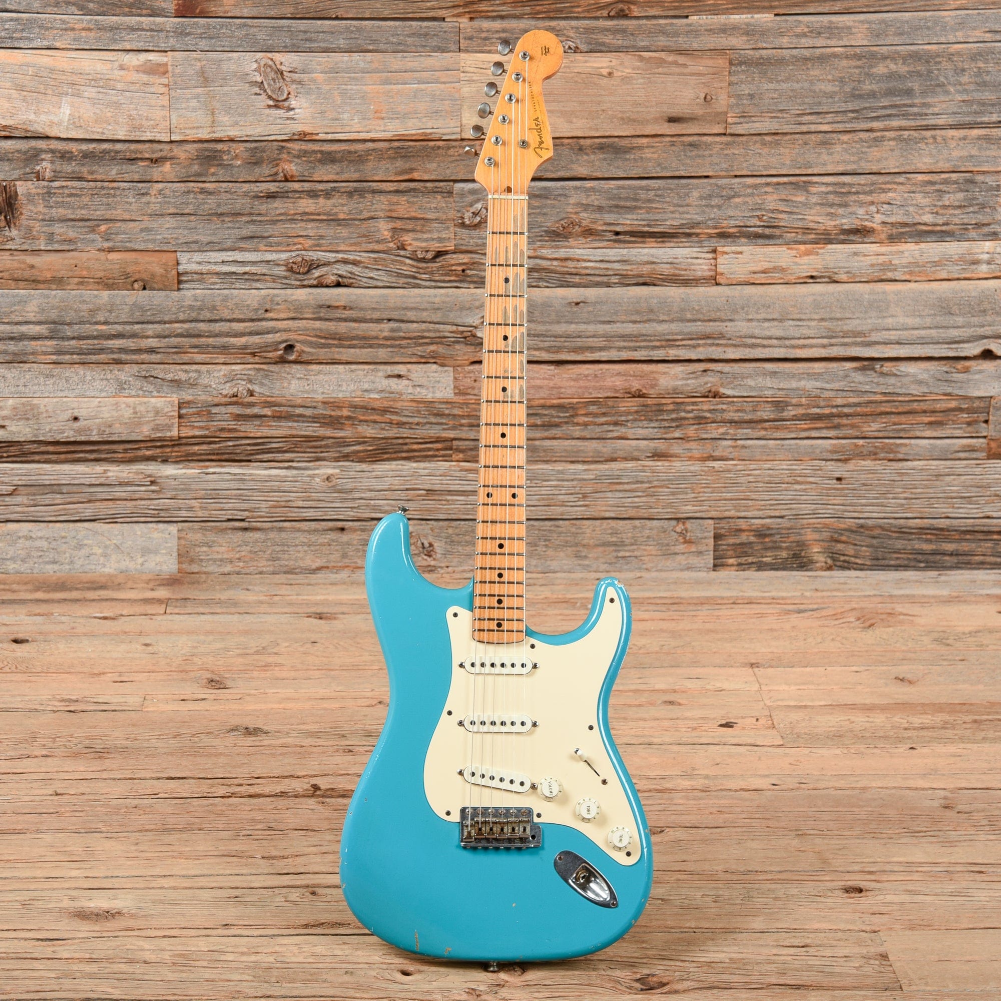 Fender Custom Shop Limited Edition 1956 Stratocaster Relic Taos Turquoise 2005 Electric Guitars / Solid Body