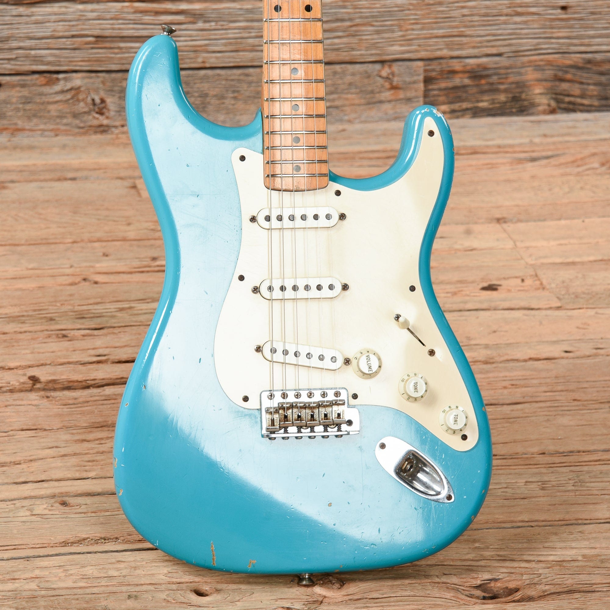 Fender Custom Shop Limited Edition 1956 Stratocaster Relic Taos Turquoise 2005 Electric Guitars / Solid Body