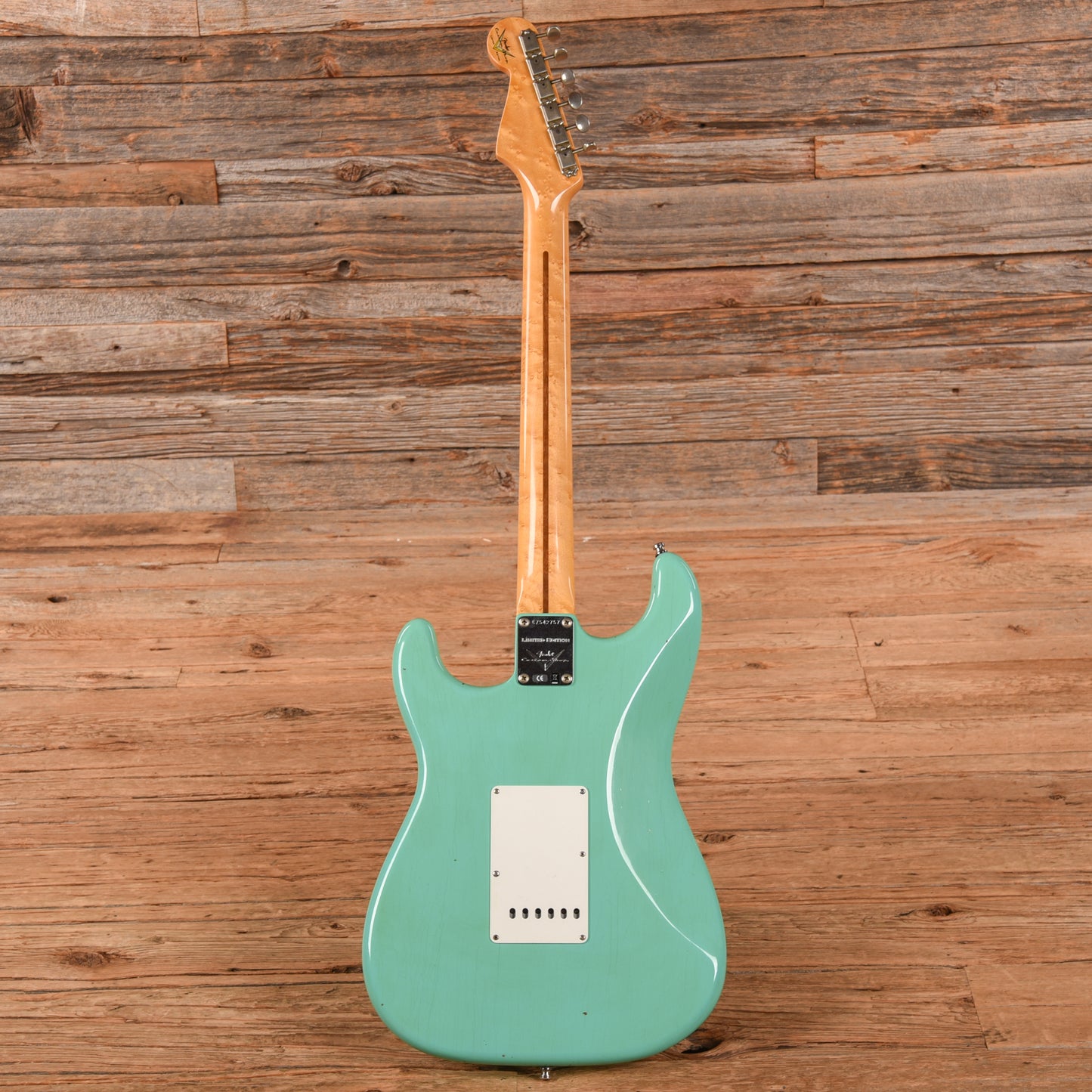 Fender Custom Shop Limited Edition 1959 Stratocaster Journeyman Relic Body with Unknown Custom Shop Neck Super Faded Aged Sea Foam Green Electric Guitars / Solid Body