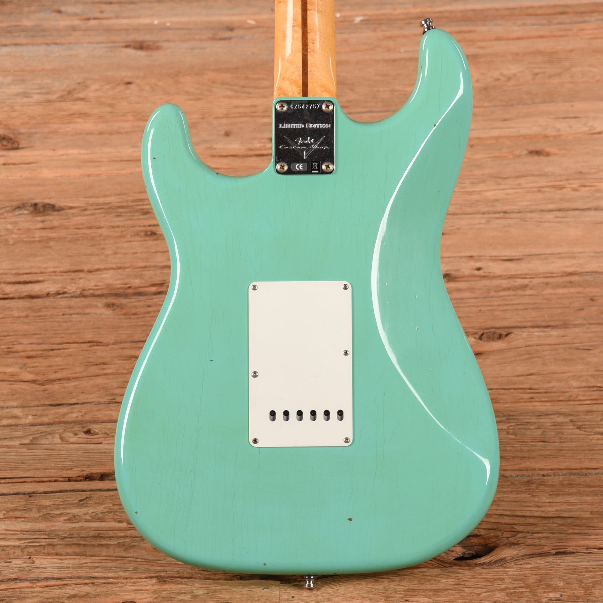Fender Custom Shop Limited Edition 1959 Stratocaster Journeyman Relic Body with Unknown Custom Shop Neck Super Faded Aged Sea Foam Green Electric Guitars / Solid Body