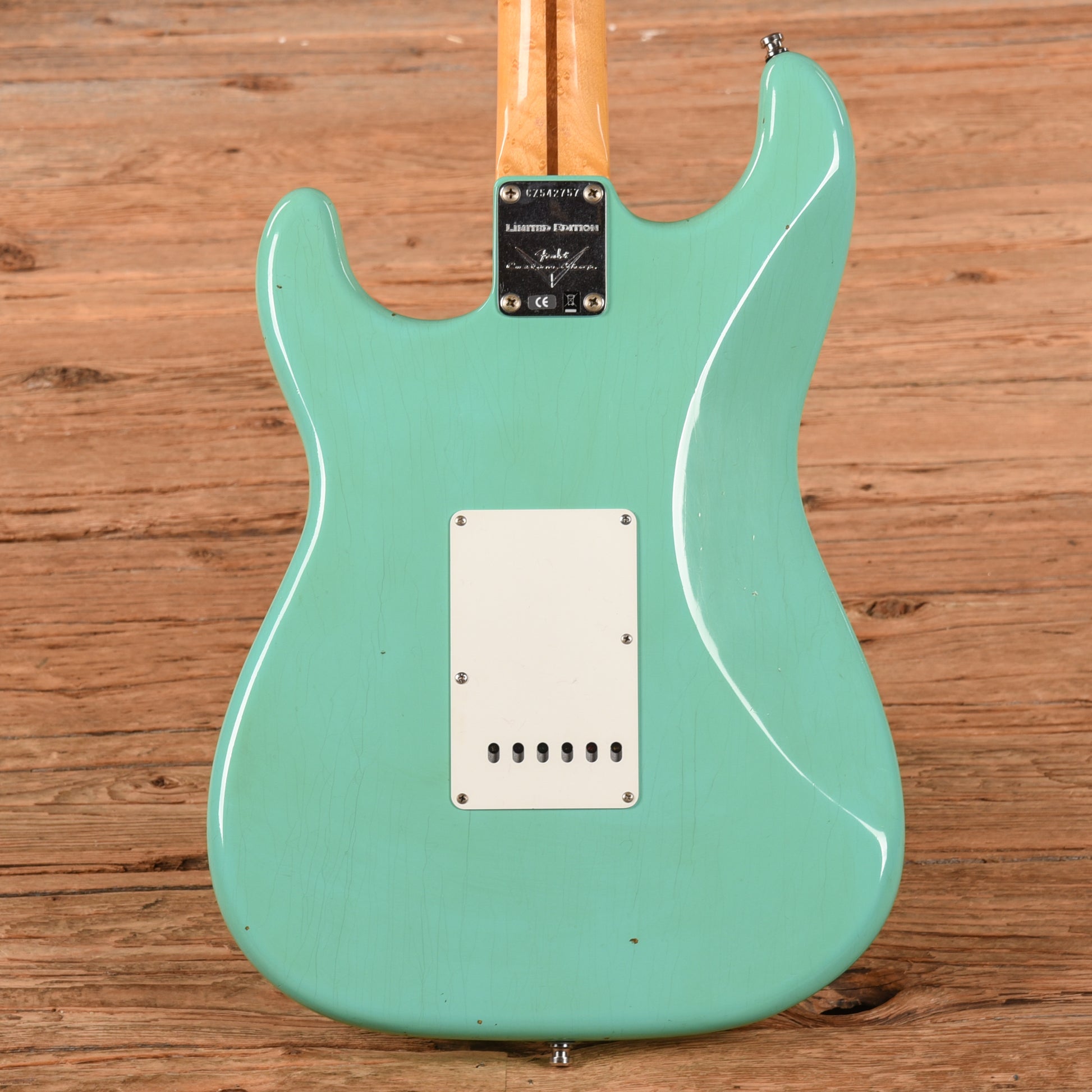 Fender Custom Shop Limited Edition 1959 Stratocaster Journeyman Relic Body with Unknown Custom Shop Neck Super Faded Aged Sea Foam Green Electric Guitars / Solid Body