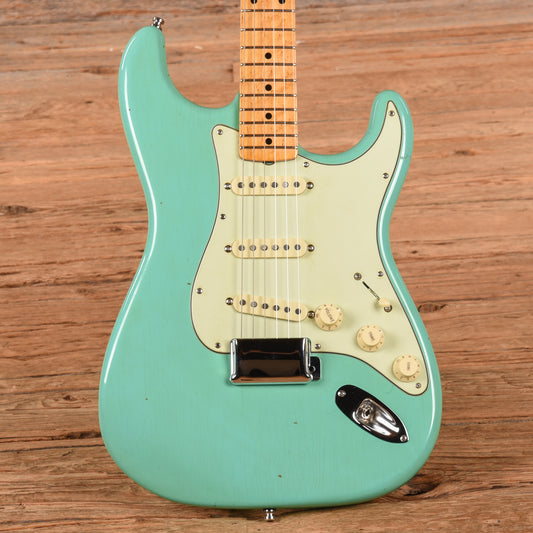 Fender Custom Shop Limited Edition 1959 Stratocaster Journeyman Relic Body with Unknown Custom Shop Neck Super Faded Aged Sea Foam Green Electric Guitars / Solid Body