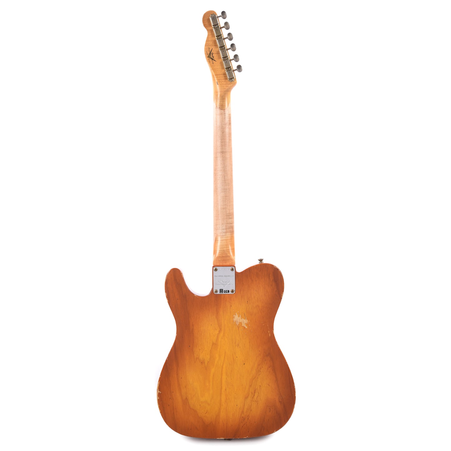 Fender Custom Shop Limited Edition 1960 Bigsby Telecaster Relic Faded Honey Burst Electric Guitars / Solid Body