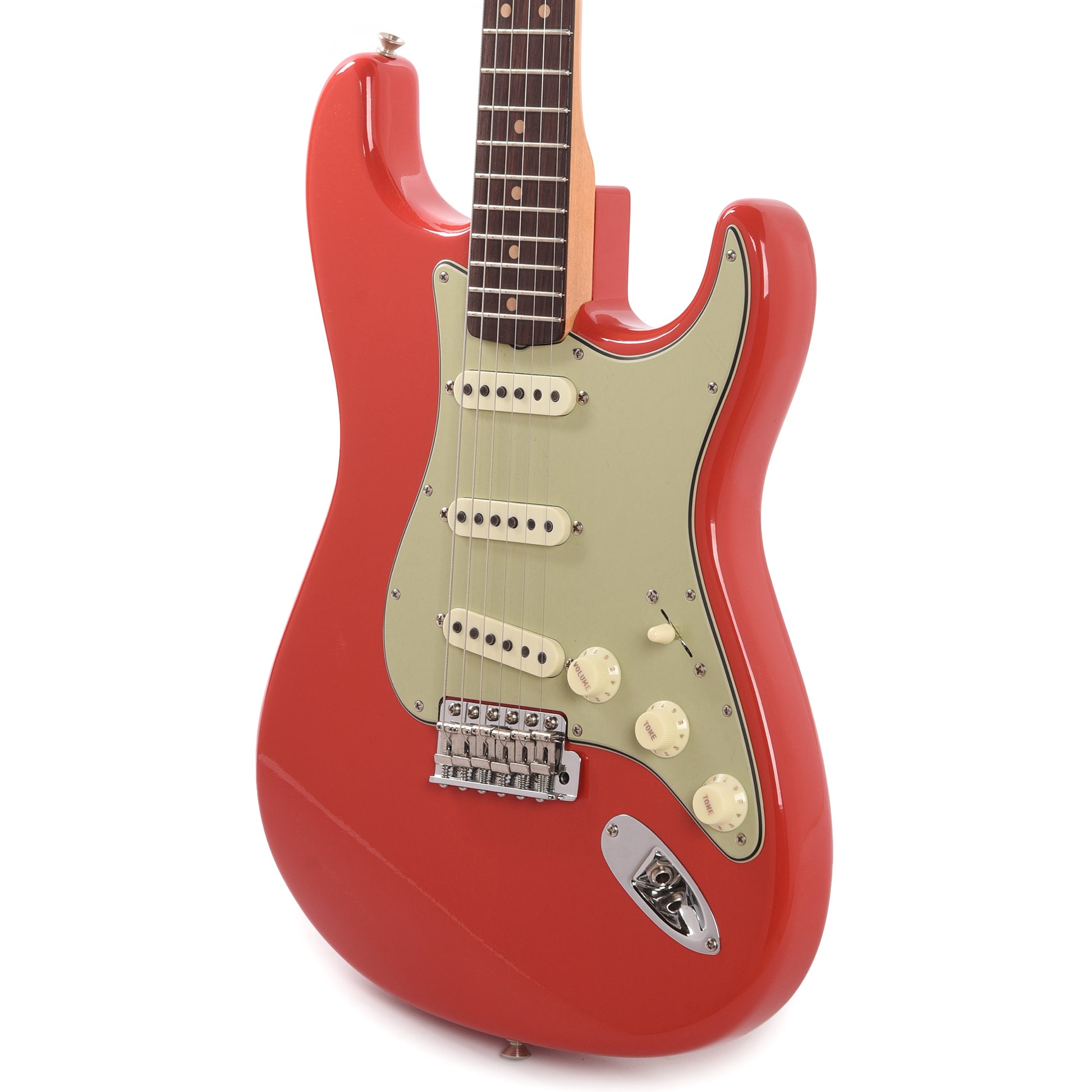 Fender Custom Shop Limited Edition 1964 L-Series Stratocaster Deluxe Closet Classic Super Aged Fiesta Red Electric Guitars / Solid Body