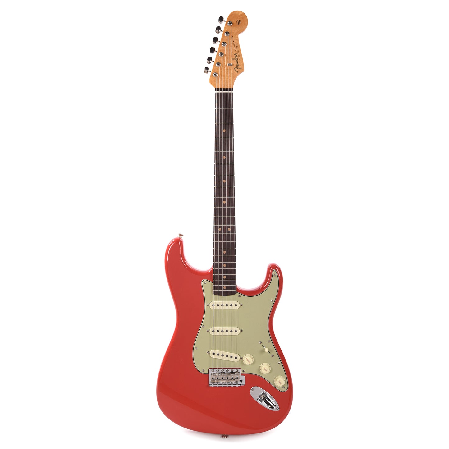 Fender Custom Shop Limited Edition 1964 L-Series Stratocaster Deluxe Closet Classic Super Aged Fiesta Red Electric Guitars / Solid Body