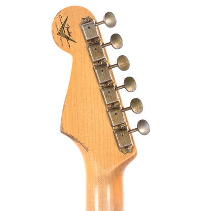 Fender Custom Shop Limited Edition 1964 L-Series Stratocaster Heavy Relic Aged Daphne Blue Electric Guitars / Solid Body