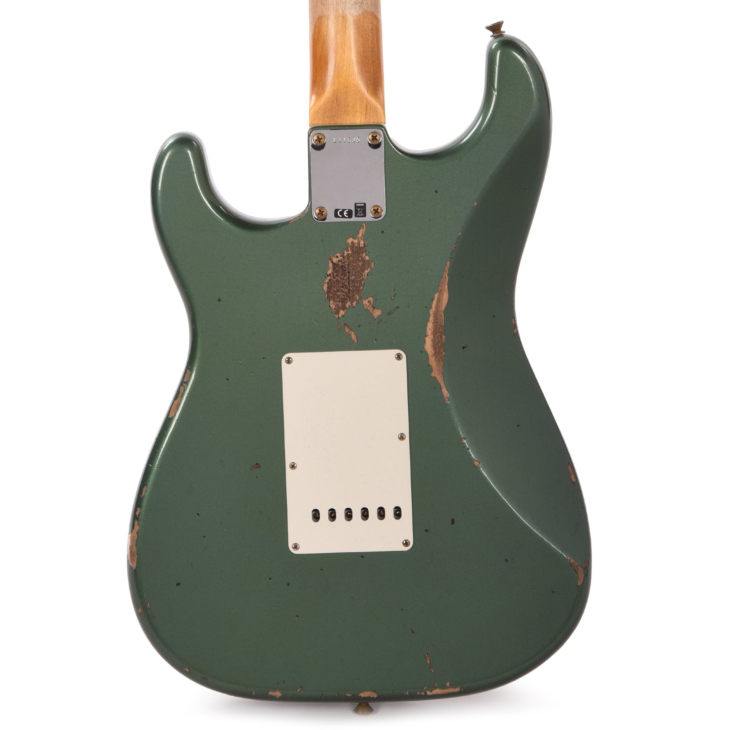 Fender Custom Shop Limited Edition 1964 L-Series Stratocaster Heavy Relic Aged Sage Green Metallic Electric Guitars / Solid Body