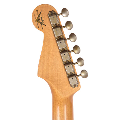 Fender Custom Shop Limited Edition 1964 L-Series Stratocaster Journeyman Relic Aged Olympic White Electric Guitars / Solid Body