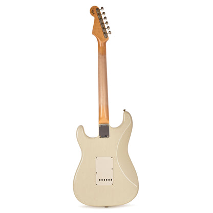 Fender Custom Shop Limited Edition 1964 L-Series Stratocaster Journeyman Relic Aged Olympic White Electric Guitars / Solid Body