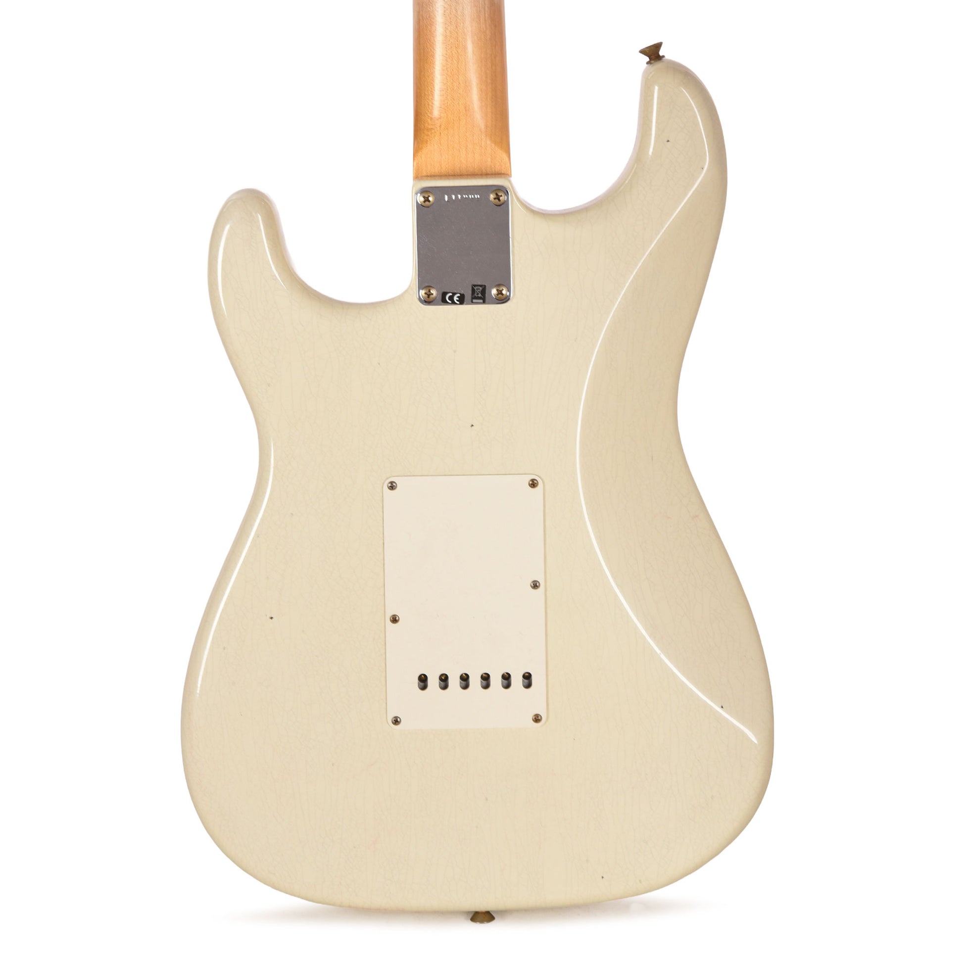 Fender Custom Shop Limited Edition 1964 L-Series Stratocaster Journeyman Relic Aged Olympic White Electric Guitars / Solid Body
