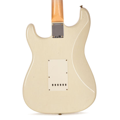 Fender Custom Shop Limited Edition 1964 L-Series Stratocaster Journeyman Relic Aged Olympic White Electric Guitars / Solid Body
