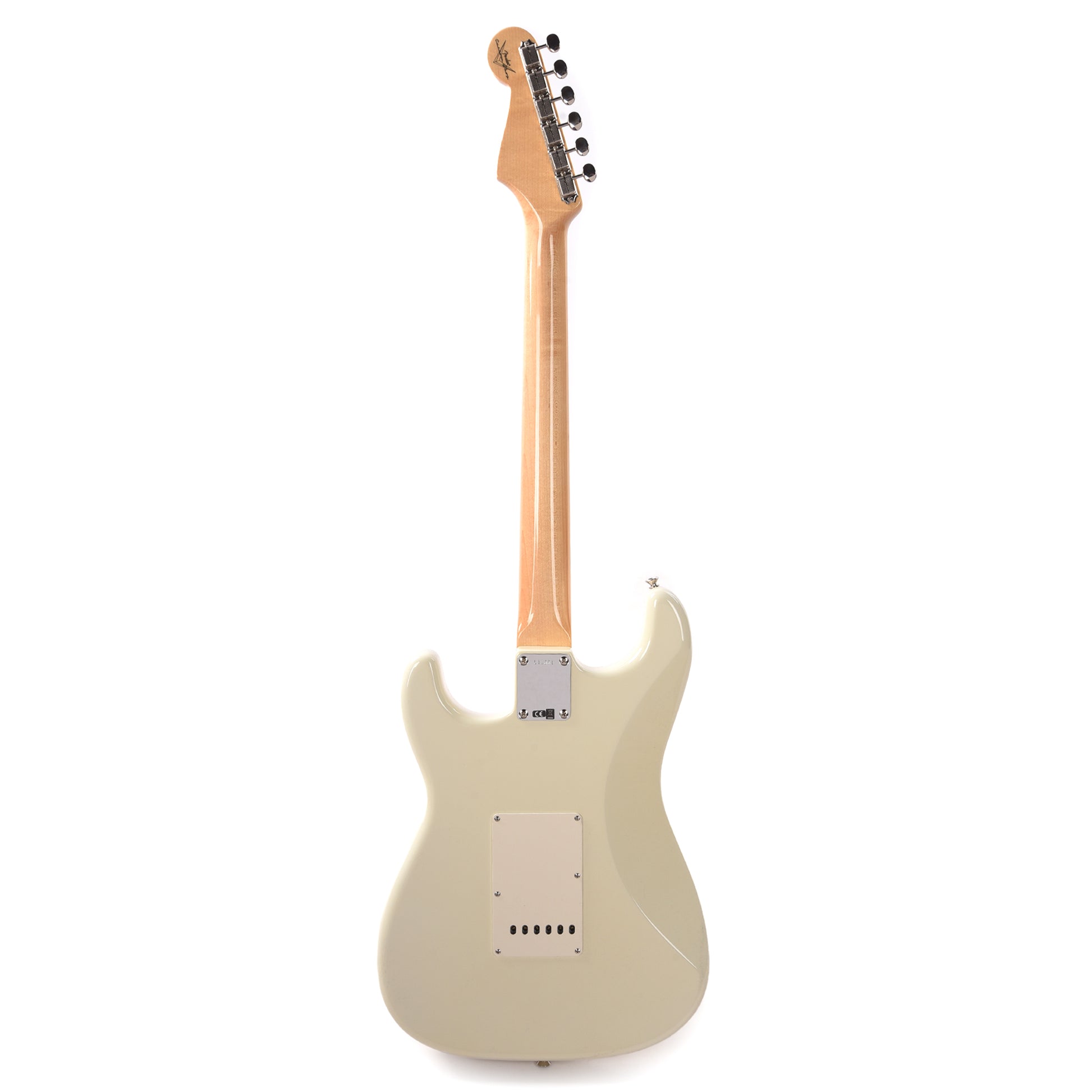 Fender Custom Shop Limited Edition 1964 L-Series Stratocaster NOS Super Aged Olympic White Electric Guitars / Solid Body