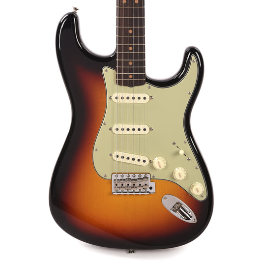 Fender Custom Shop Limited Edition 1964 L-Series Stratocaster Time Capsule Bleached 3-Color Sunburst Electric Guitars / Solid Body